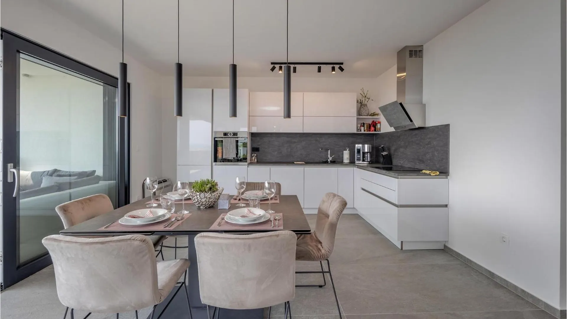Gorgeous Apartment In Kostrena With Kitchen